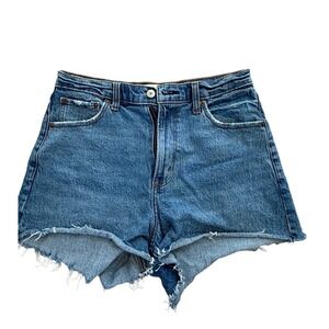 Women's 8 Abercrombie Fitch 90s Relaxed Cutoff Shorts High Rise Size 29